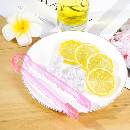 10 Pcs Plastic Buffet Serving Tongs, 6.3 Inches - Image 6