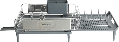 Kenmore Loxdell Expandable Full Size Rust Resistant Dish Rack - Image 7