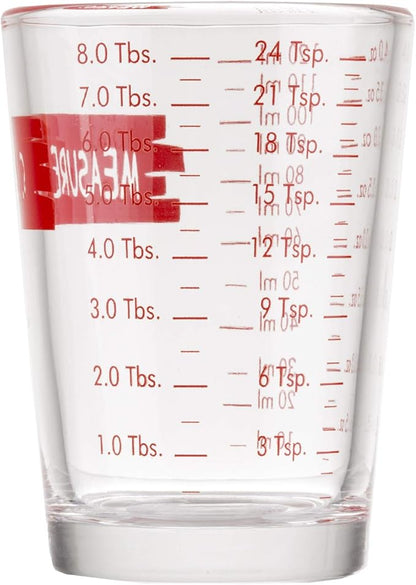 Tablecraft H1433T Measuring Cup Measure-N-Pour, 4 oz - Image 2