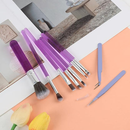 9 Pcs Baking Brush Set, Chocolate Candy Making Supplies Jelly Decorating Tools - Image 3