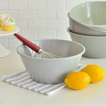 Youngever 11 inch 120 Ounce Plastic Mixing and Serving Bowls, Large Popcorn - Image 4