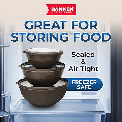 Bakken Master 12 Piece Plastic Nesting Bowls - Image 8