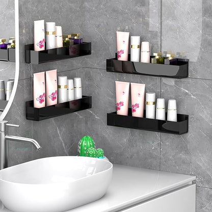PMMASTO Adhesive Acrylic Spice Rack Organizer - Image 5