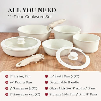 GOURMETIFIC® Pots and Pans Cookware Set - Image 8