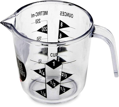 Chef Craft Select Plastic Measuring Cup, 1 Cup Capacity by ChefCraft
