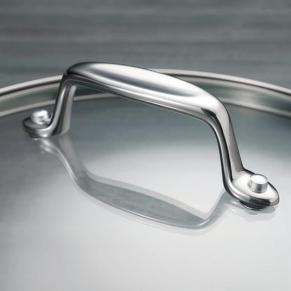 Tramontina Tri-Ply Clad Stainless Steel 6-Quart Saute Pan - Image 7