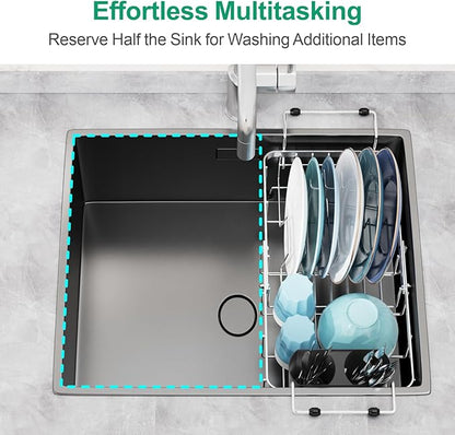 GSlife Small Sink Dish Drying Rack - Image 2