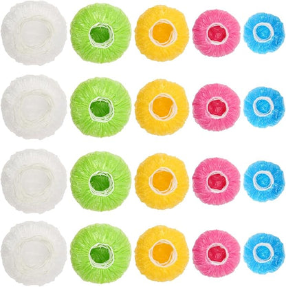 130Pcs Reusable Elastic Food Bowl Storage Covers, Sublaga Bowl Covers, Variety by Sublaga