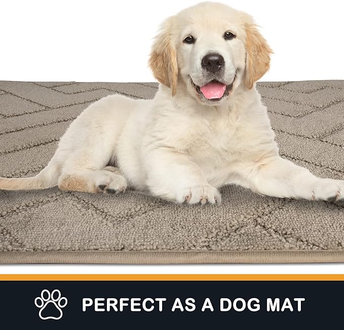 PURRUGS Dirt Trapping Door Mat 24" x 84", Non-Slip Machine Washable Entry Rug - Image 6