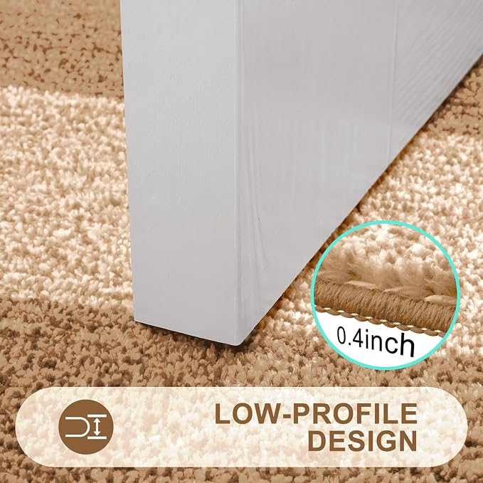 Kitinjoy Indoor Outdoor Door Mat, 54x32 Non-Slip Absorbent Dirt Trapper - Image 4