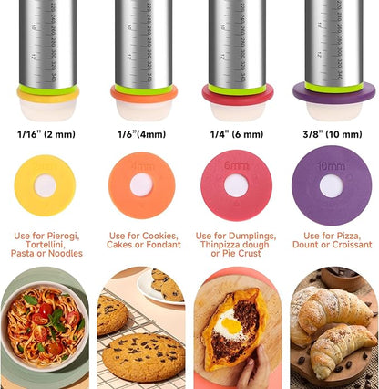Stainless Steel Rolling Pin - Image 4