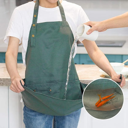 Art Aprons for Painting Pottery Ceramics, Mens Women Kitchen Cooking Aprons - Image 3
