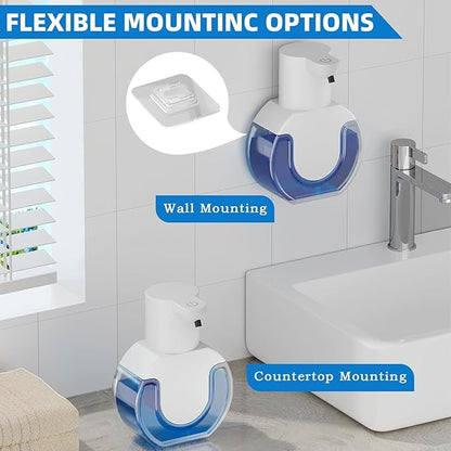 2Pack Automatic Soap Dispenser Touchless, Rechargeable Liquid Soap Dispenser - Image 4
