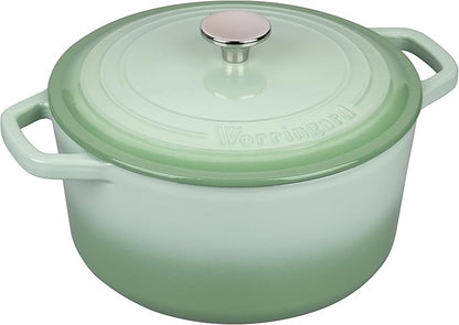VORRINGARD Enameled Cast Iron Dutch Oven Pot - Image 8