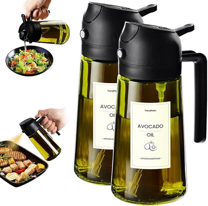 TrendPlain - Original 16oz/470ml Olive Oil Dispenser Bottle by TrendPlain