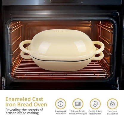 Dutch Oven for Bread Baking – Premium Cast Iron Pot - Image 3