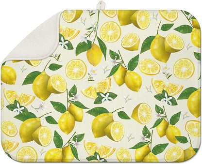 Dish Drying Mat Drainer Pads by Kuyig+Home