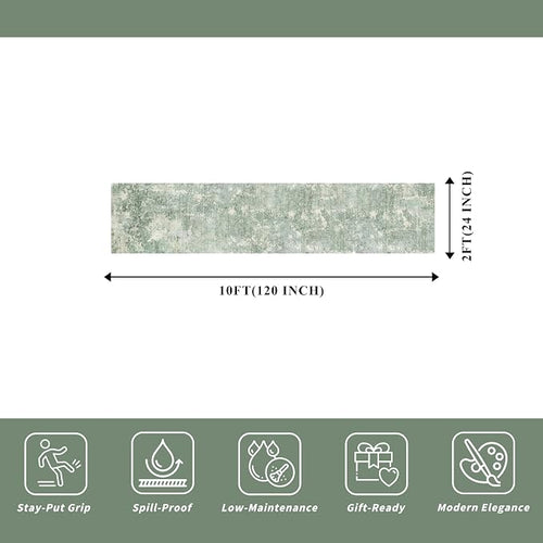 2x10 ft Washable Hallway Runner Rug – Non-Slip Long Carpet Runners - Image 2