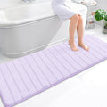OLANLY Memory Foam Long Bathroom Rugs Runner 70x24, Super Soft Absorbent Bath by OLANLY