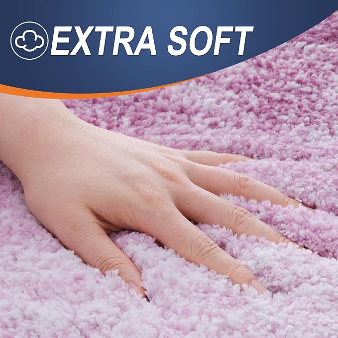 OLANLY Large Bathroom Rugs Mat 54x24, Extra Soft Absorbent Microfiber Bath Rugs - Image 2