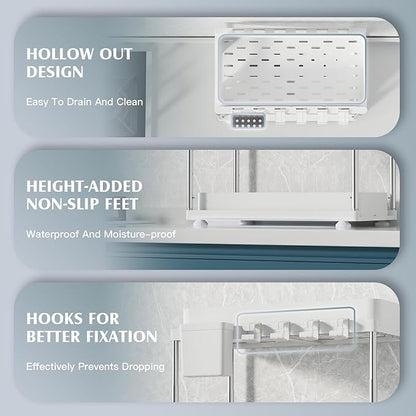VERIFOST 2 Pack Under Sink Organizers and Storage, Double Sliding Kitchen - Image 5