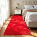 Shag Runner Rug for Bedroom Living Room 3x7 Upgrade Non-Slip Fluffy Soft by Boshengya