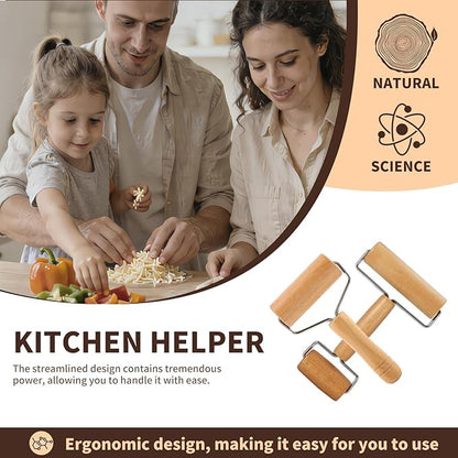 Small Wooden Rolling Pin for Dough Mini Dough Roller - Image 4