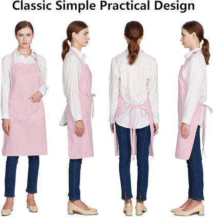 Jubatus 12 Pack 100% Cotton Aprons Bulk - Image 2