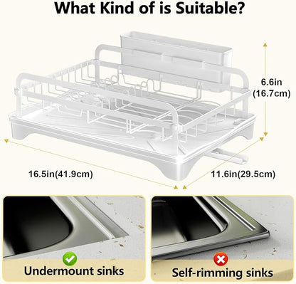 LIYI Dish Drying Rack for Kitchen Counter - Image 6