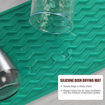 Silicone Dish Drying Mat for Multiple Usage, Easy clean, Eco-friendly, - Image 4