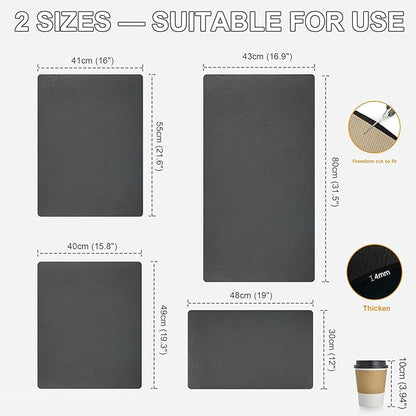 Dish Drying Mats for Kitchen Counter, Waterproof Coffee Mat for Countertop - Image 7