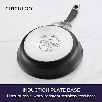 Circulon Symmetry Hard Anodized Nonstick Induction Frying Pan, 8.5-Inch Fry Pan - Image 5
