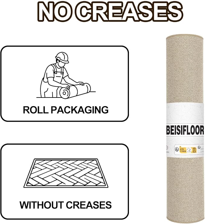 Ultra Thin Door Mat Indoor Entrance 36"x59", Low-Profile Indoor Door Mat - Image 7