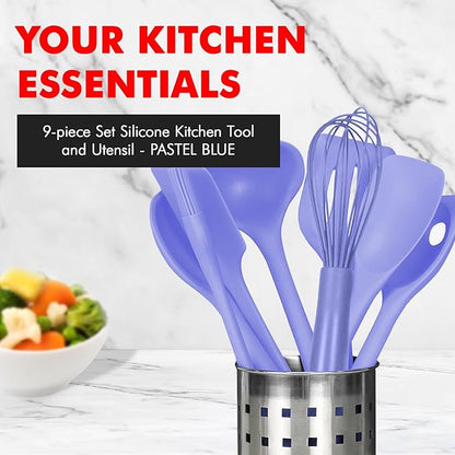 Chef Craft - Premium Silicone Kitchen Tools and Utensils Set, Non-Scratch - Image 2