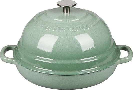 EDGING CASTING Enameled Cast Iron Dutch Oven Pot by EDGINGCOOKWARE