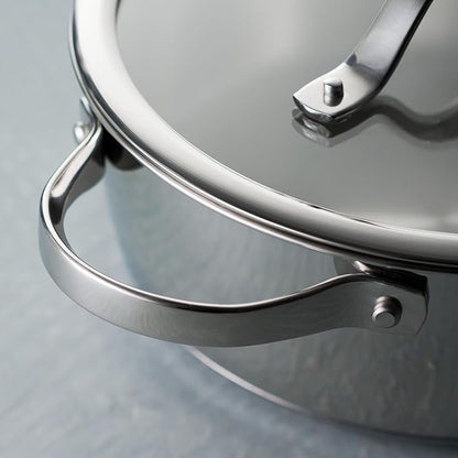 Tramontina Tempo Tri-Ply Base Stainless Steel 10-Piece Cookware Set - Image 10