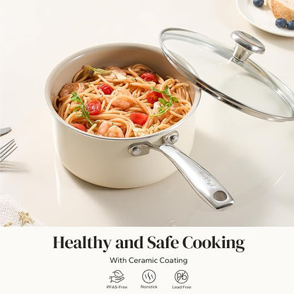 Redchef Nonstick Ceramic Sauce Pan - Image 5