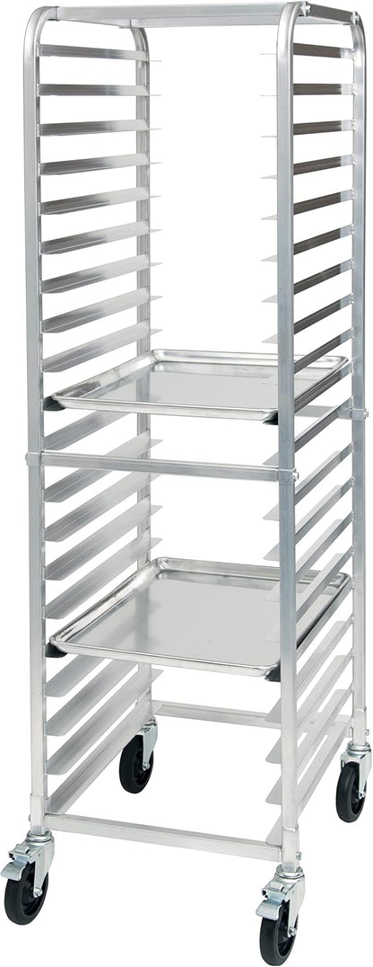 Winco 20-Tier Aluminum Sheet Pan Rack - Image 2