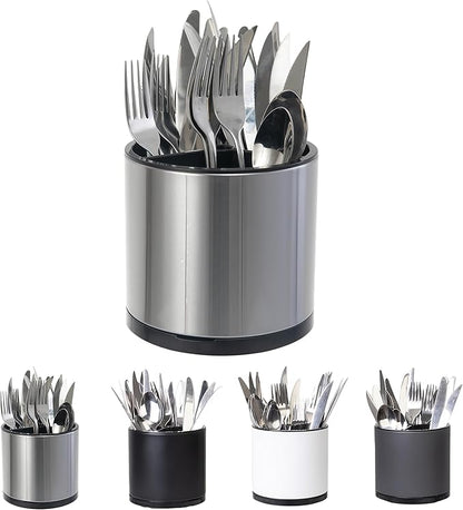 LIBODOUR Kitchen Utensil Holder Extra Large 360°Rotating by ModernandFarmhouseUtensilHolder