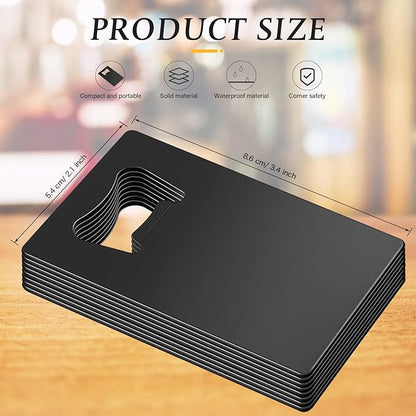 60 Pcs Credit Card Bottle Opener Groomsmen Bridesmaid Wallet Bottle Opener Beer - Image 3