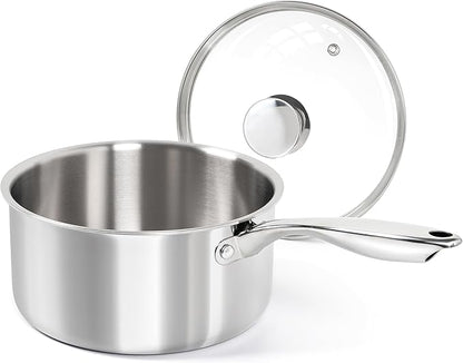 MICHELANGELO 3 Qt Saucepan by Michelangelo
