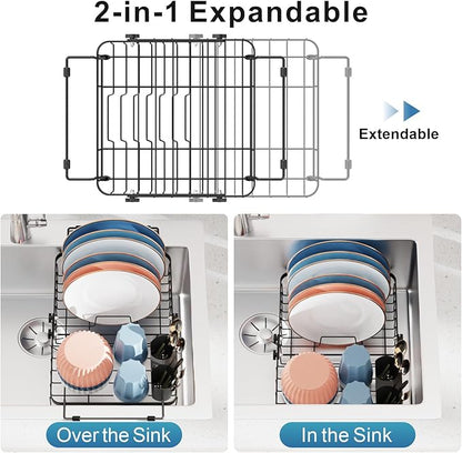 iSPECLE Expandable Dish Drying Rack - Image 6