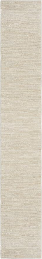 Nourison Home Nourison Essentials Ivory Beige 2'2" x 20' Area Rug - Image 4
