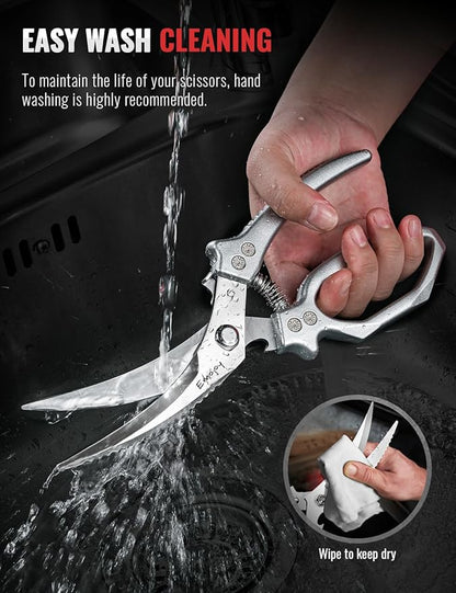 Emojoy 2-Piece Kitchen Scissors Set - Image 6
