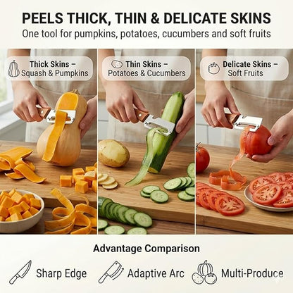 2026 NEW 2PCS Multi-Functional Vegetable Peelers - Image 6
