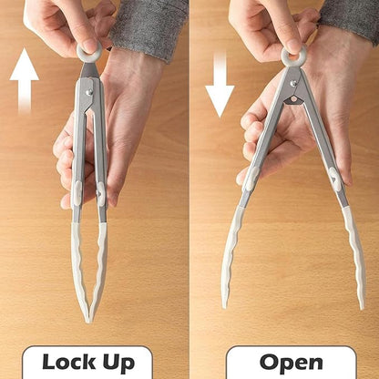 Kitchen Tongs, 9 Inch Tongs for Cooking - Image 8