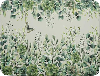 Giwawa Spring Summer Leaf Dish Drying Mat by Giwawa