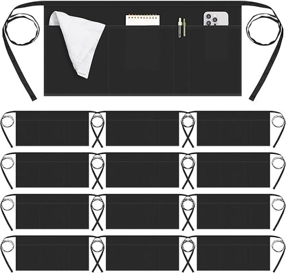 Syntus Server Apron for Men Women, Waitress Waist Apron by Syntus