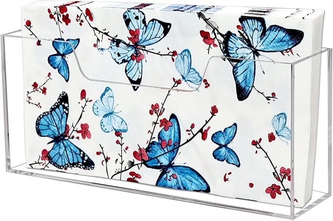 Waterproof Paper Towel holder, Acrylic Napkin Holder, Plastic Napkin Dispenser by Unknown