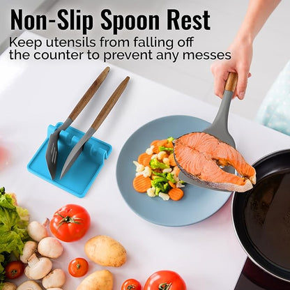 Zulay Kitchen Silicone Utensil Rest - Image 4